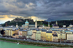 Salzburg, jezgra starog grada