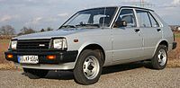 1983–1984 Toyota Starlet 5-door hatchback (KP60, Germany)
