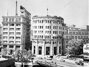 往年の東京証券取引所（1960年頃）