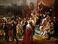 Primeira distribuição das condecorações da Legião de Honra, pelo imperador Napoléon Bonaparte, em 14 de julho de 1804, representada na obra do Pintor Jean-Baptiste Debret