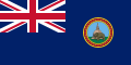 Bandeira da baixo dominio británico, 1815 - 1948