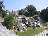 Тикал, в Гватемала, един от основните градове на империята на маите