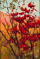 Soft Maple in Autumn, Fall 1914. Tom Thomson Art Gallery, Owen Sound