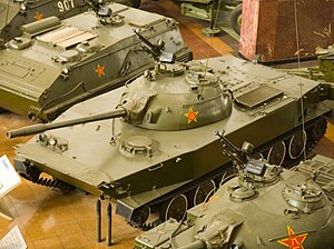 Тип 63 в експозиції Військового музею в Пекіні