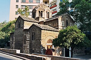 Фасад царквы Святых Феадораў