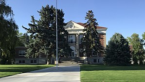 Das Big Horn County Courthouse in Basin