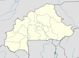 OUA. Карта розташування: Буркіна-Фасо