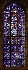 Notre Dame de la Belle Verrière window, Chartres Cathedral. (1180–1225).