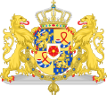 Escudo de armas de Beatriz de los Países Bajos, después de su abdicación