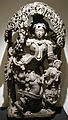 Salabhanjika hay "sal tree maiden", điêu khắc Hoysala, Belur, Karnataka