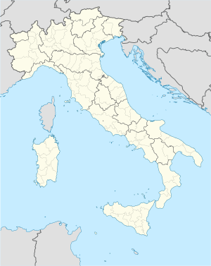 Святі сходи. Карта розташування: Італія