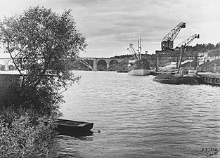 Årstadalshamnen 1948.