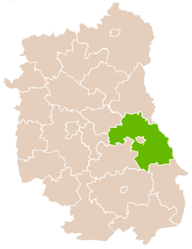 Localisation de Powiat de Chełm