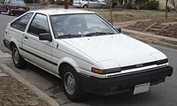 1985-1987 Corolla Sport SR5 liftback (US)