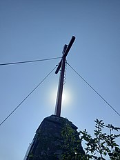 Vista da cruxe sciü-u munte Trabuchéttu, A Prìa