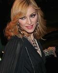 Madonna à Londres en 2005 pour la promotion de son documentaire I'm Going to Tell You a Secret