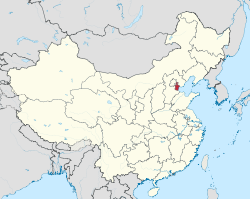 چيانجين ميونسپلٽي جو چين منجھ مقام