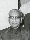 Photographic portrait of Vasantrao Naik