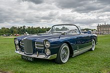 One of the two Facel Vega FV2B Cabriolet (wearing an FV3 front), chassis no. 57097 (originally 56097).