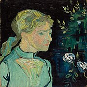 Vincent van Gogh, Retrato de Adeline Ravoux 1890, Cleveland Museum of Art