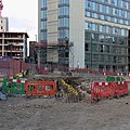 Groundworks for Code Sheffield under construction, April 2022