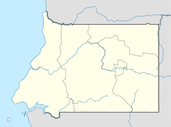Mongomo is located in Río Muni