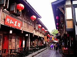Jinli Street near Wuhou Temple