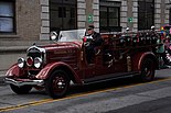 Engine 97, a 1937 American LaFrance, department antique