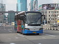 중국 상하이 시의 버스