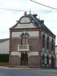 The town hall in Sommereux