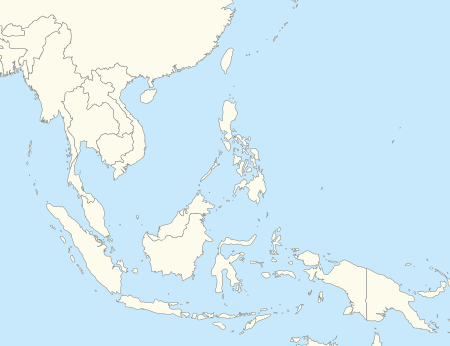 Giải vô địch bóng đá Đông Nam Á 2002 trên bản đồ Đông Nam Á