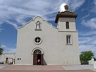 Ysleta Mission constructed in 1680 by the Spanish