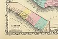 Image 2Map of Liberia c.1856 (from History of Liberia)