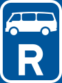 Reserved for mini-buses
