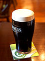 La Guinness, célèbre bière irlandaise.