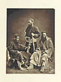 Men in Kashmiri pheran and poots, 1875
