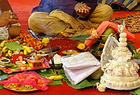 Pre-marriage rituals of a Bengali wedding in India