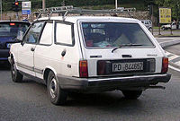 Fiat 131 Marengo, van version of the 131 Panorama estate