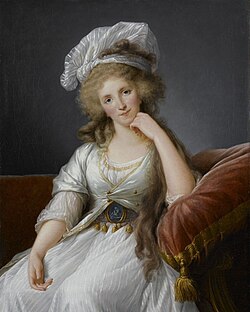 Елизабет Виже Льо Брюн, Портрет на Херцогинята на Орлеан (Музей на изящните изкуства, Марсилия)