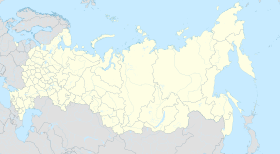 Vladikavkaz na mapi Rusije