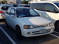 The first facelift Starlet 1.3 S 3-door (EP82, Japan)