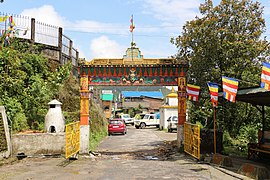 Gate of Yiga Choeling Monastery