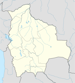 Mappa di localizzazione: Bolivia