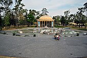 Tlaloc Fountain in Cárcamo de Dolores, Mexico City (1951)