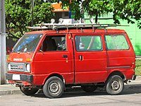 1986 Daihatsu 850 Van (S70, Chile)
