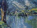 『アヌシー湖』1896年。コートールド・ギャラリー。
