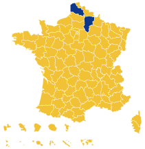 First-place candidate by department