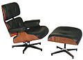 Eames Lounge Chair en Ottoman