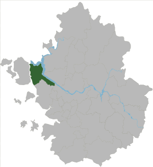 金浦市の地図