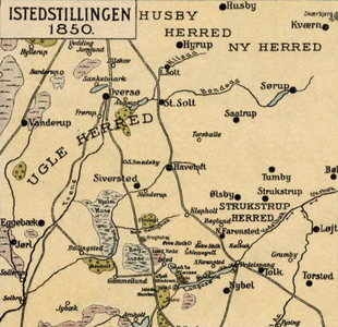 Idstedt/Isted in 1850
